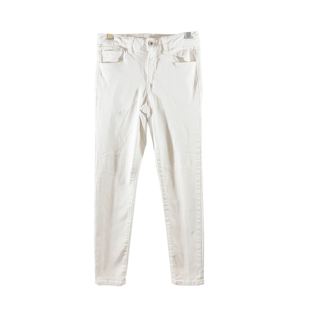 371 | Zara Kids Size 9 Skinny Stretch Denim Jeans White